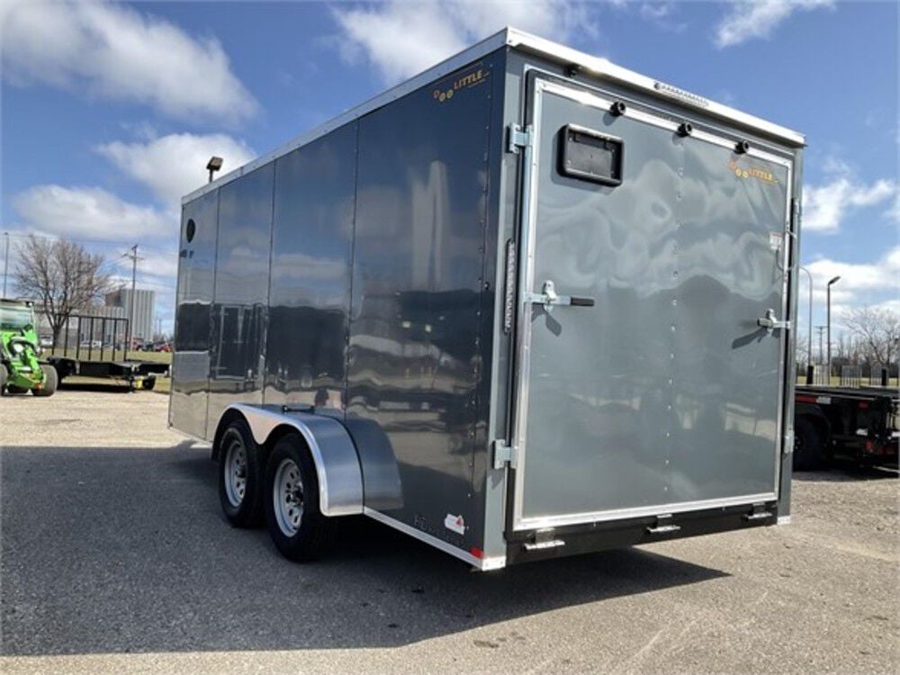 7' x 16' Enclosed Trailer 2022 Gray BL716A235