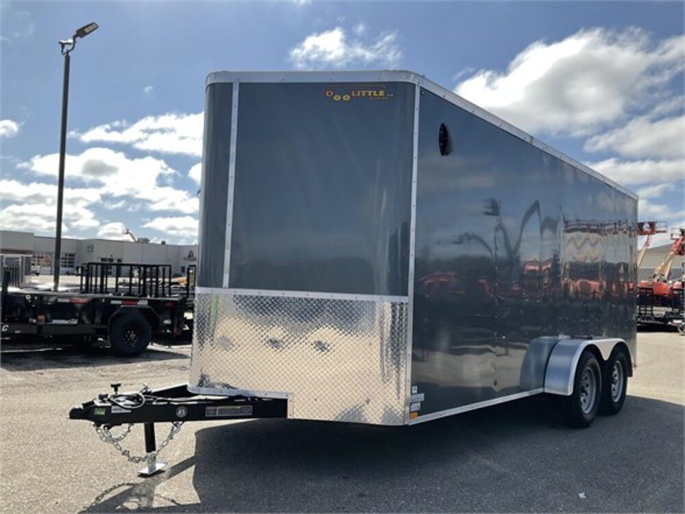 7' x 16' Enclosed Trailer 2022 Gray BL716A235