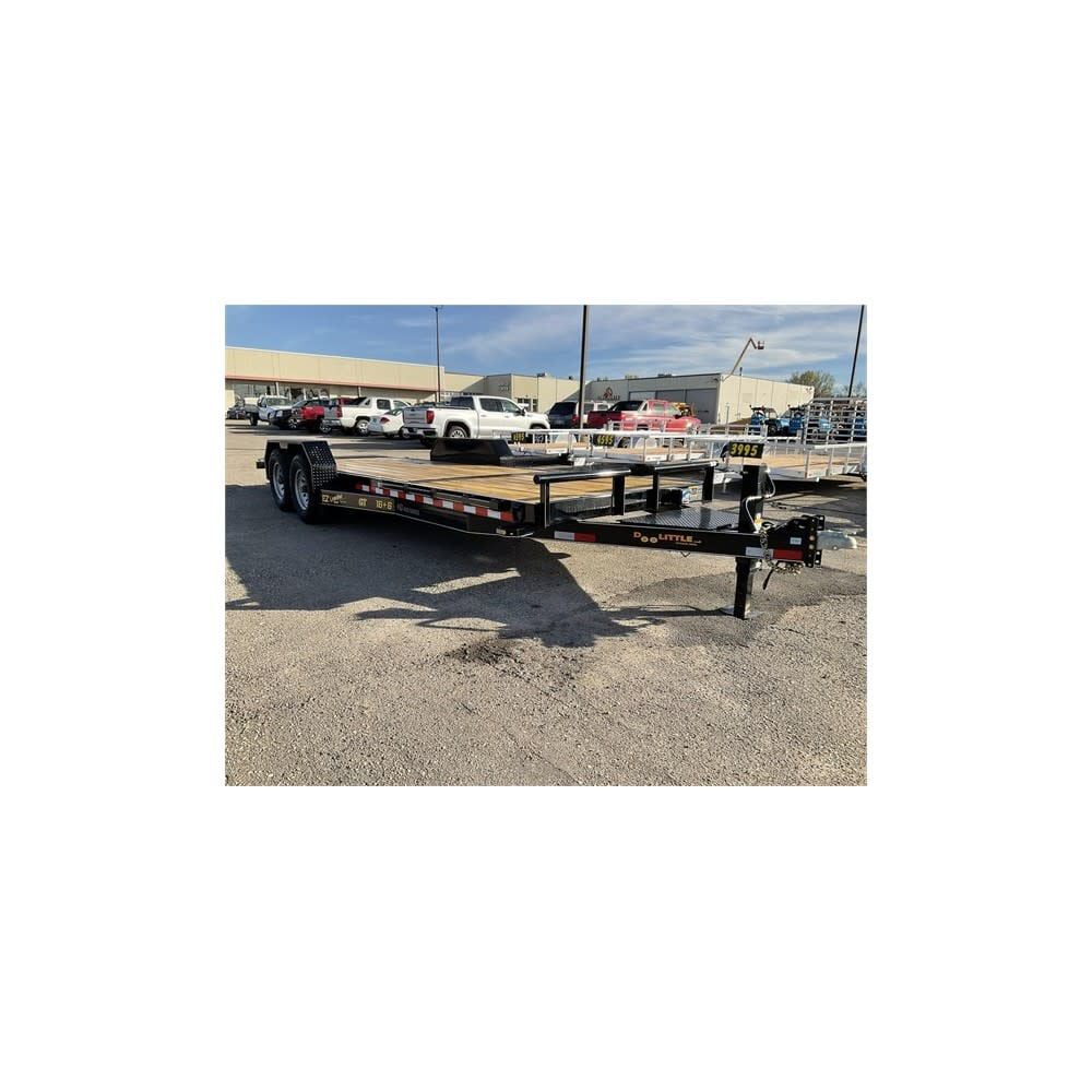 EZ Loader GT 22' x 88in Dual Axle Split Deck Hydraulic Tilt Bed Equipment Trailer New GT8222A207