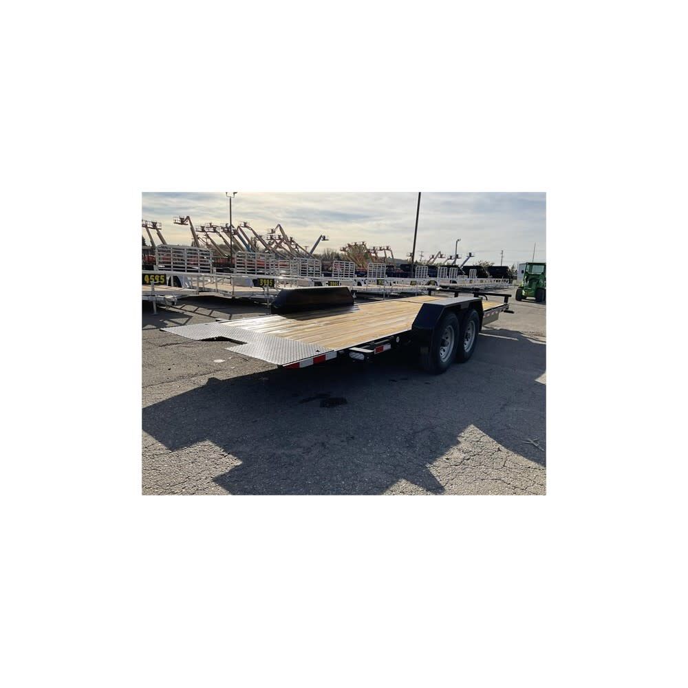 EZ Loader GT 22' x 88in Dual Axle Split Deck Hydraulic Tilt Bed Equipment Trailer New GT8222A207