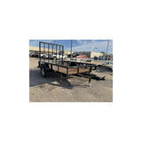 HD Pro 7710 Rally Sport 10' 3500 Lbs Single Axle Utility Trailer New DL7710A135