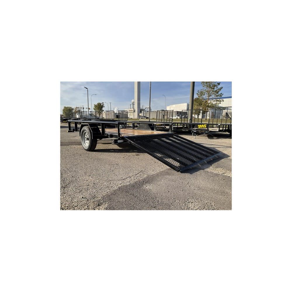 HD Pro 7710 Rally Sport 10' 3500 Lbs Single Axle Utility Trailer New DL7710A135