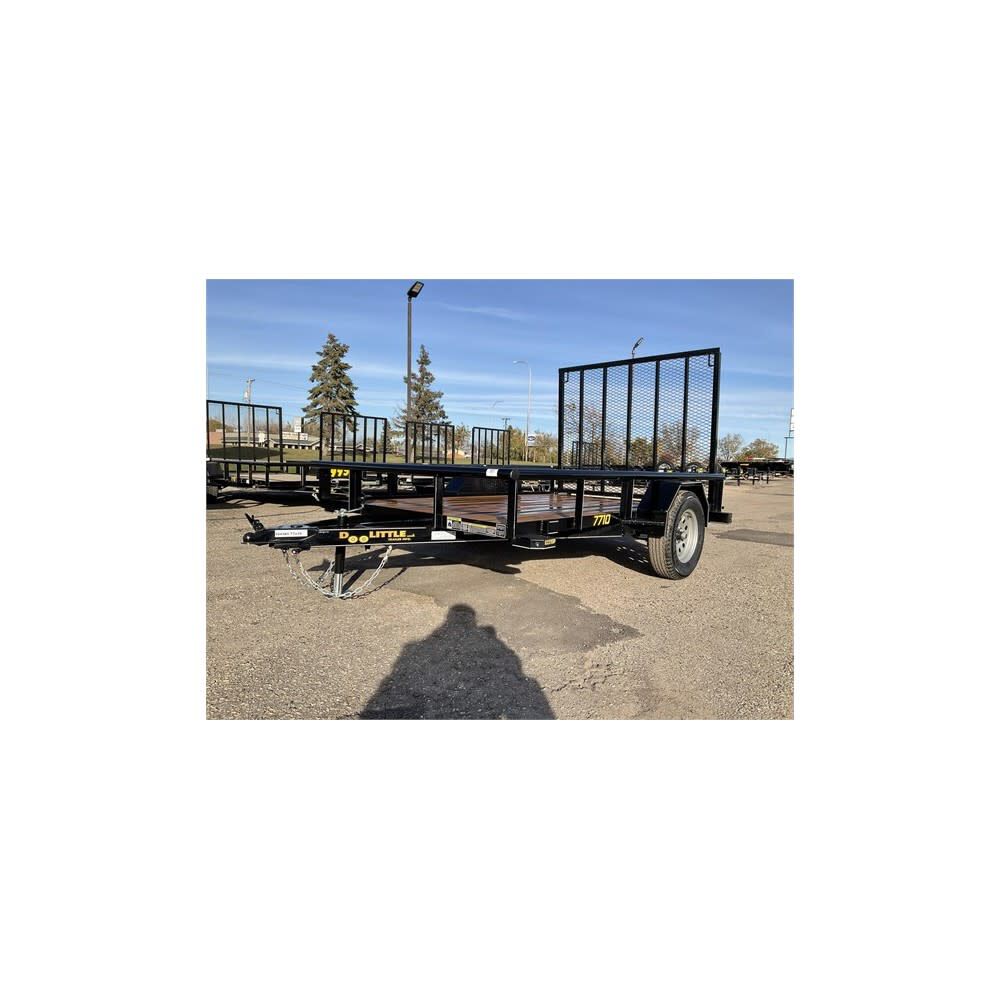 HD Pro 7710 Rally Sport 10' 3500 Lbs Single Axle Utility Trailer New DL7710A135