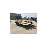 HD Pro 8412 Pipe Top 12' 3500 Lbs Single Axle Utility Trailer New DL8412A135