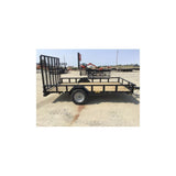 HD Pro 8412 Pipe Top 12' 3500 Lbs Single Axle Utility Trailer New DL8412A135