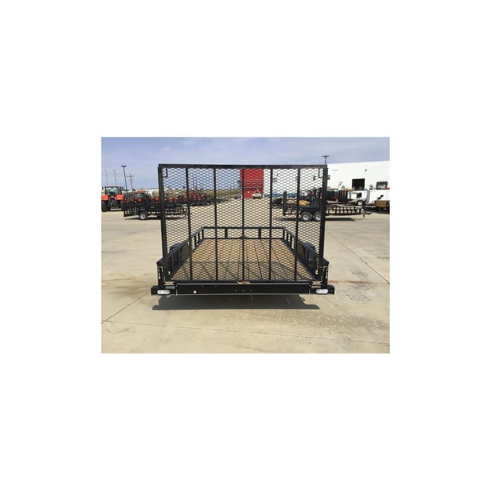 HD Pro 8412 Pipe Top 12' 3500 Lbs Single Axle Utility Trailer New DL8412A135