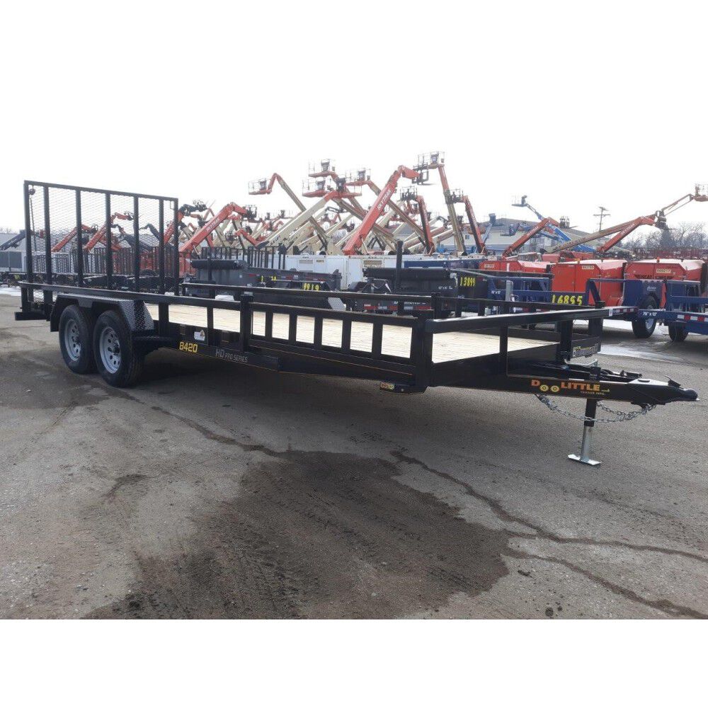 HD Pro Series 20ft Open Tandem Axle Utility Trailer DL8420A235ATV