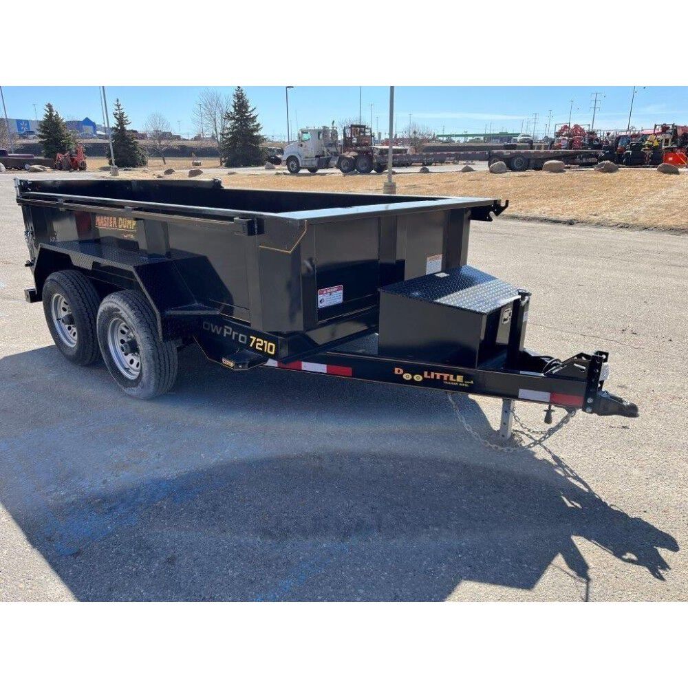 Master Dump Low Pro 10ft Tandem Axle Dump Trailer MD7210A210