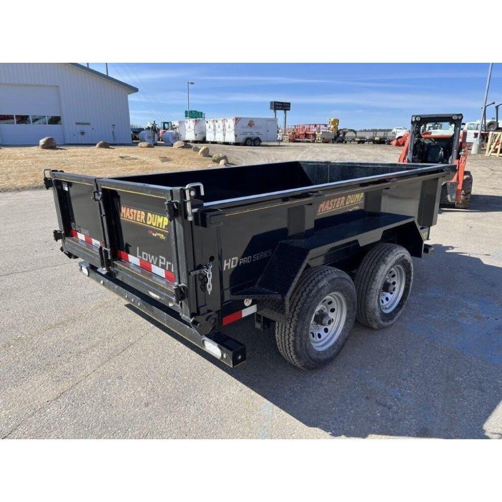 Master Dump Low Pro 10ft Tandem Axle Dump Trailer MD7210A210