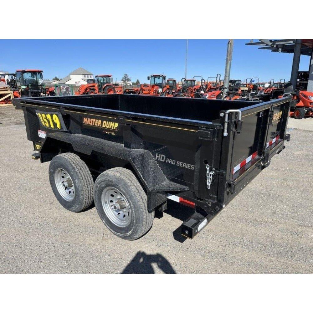 Master Dump Low Pro 10ft Tandem Axle Dump Trailer MD7210A210