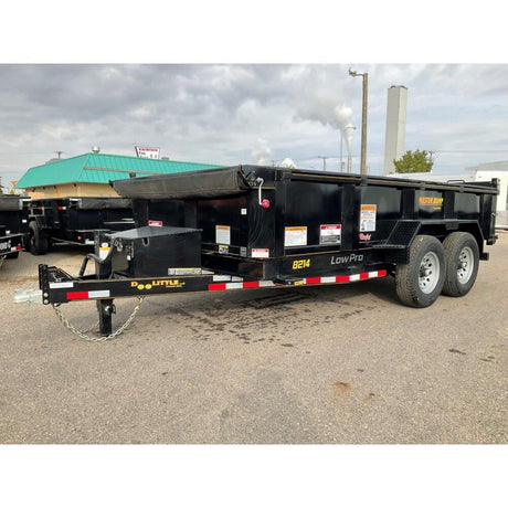 Trailer Mfg MDD8214A207 14ft Bed Length Tandem Axle Master Dump Trailer MDD8214A207