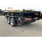 MDD8214A207 14ft Bed Length Tandem Axle Master Dump Trailer MDD8214A207