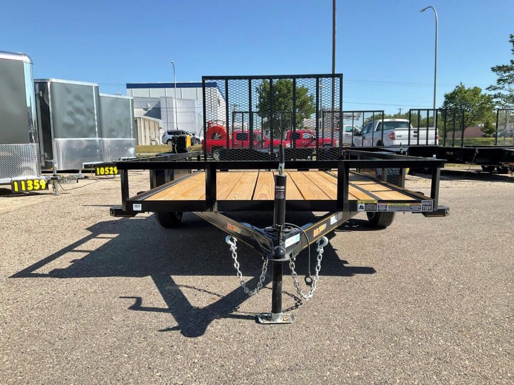 Rally Sport 7710 10' x 77in Single Axle Open Utility Trailer RS7710