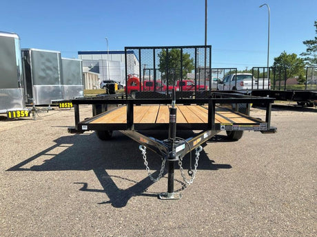 Trailer Mfg Rally Sport 7710 10' x 77in Single Axle Open Utility Trailer RS7710