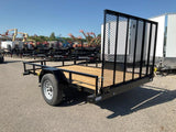 Rally Sport 7710 10' x 77in Single Axle Open Utility Trailer RS7710