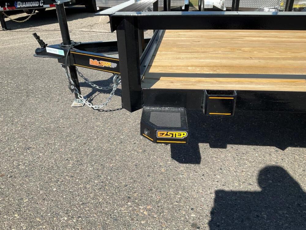 Rally Sport 7710 10' x 77in Single Axle Open Utility Trailer RS7710