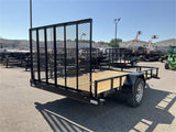 Rally Sport Open Utility Trailer 12'x77in Single Axle RS7712A135