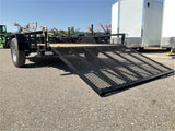 Rally Sport Open Utility Trailer 12'x77in Single Axle RS7712A135