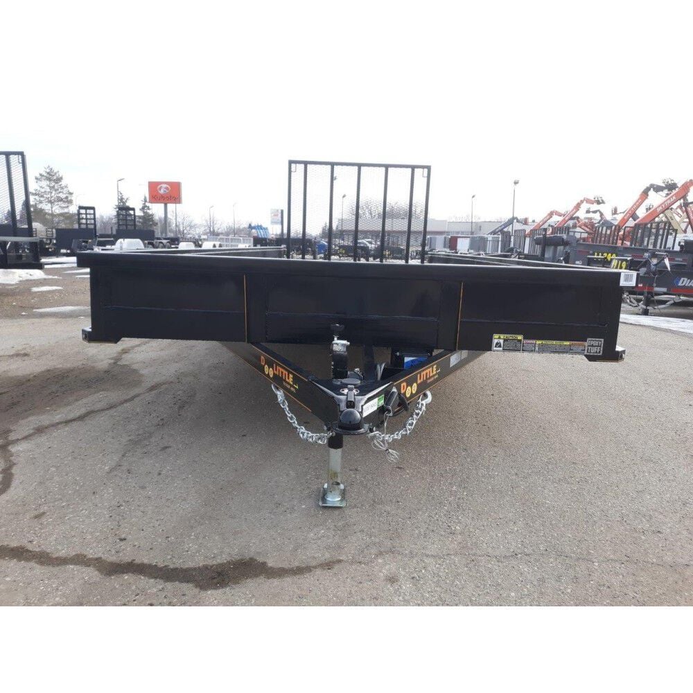 SS8420A235 20 Ft. Bed Length Open Tandem Axle Utility Trailer SS8420A235