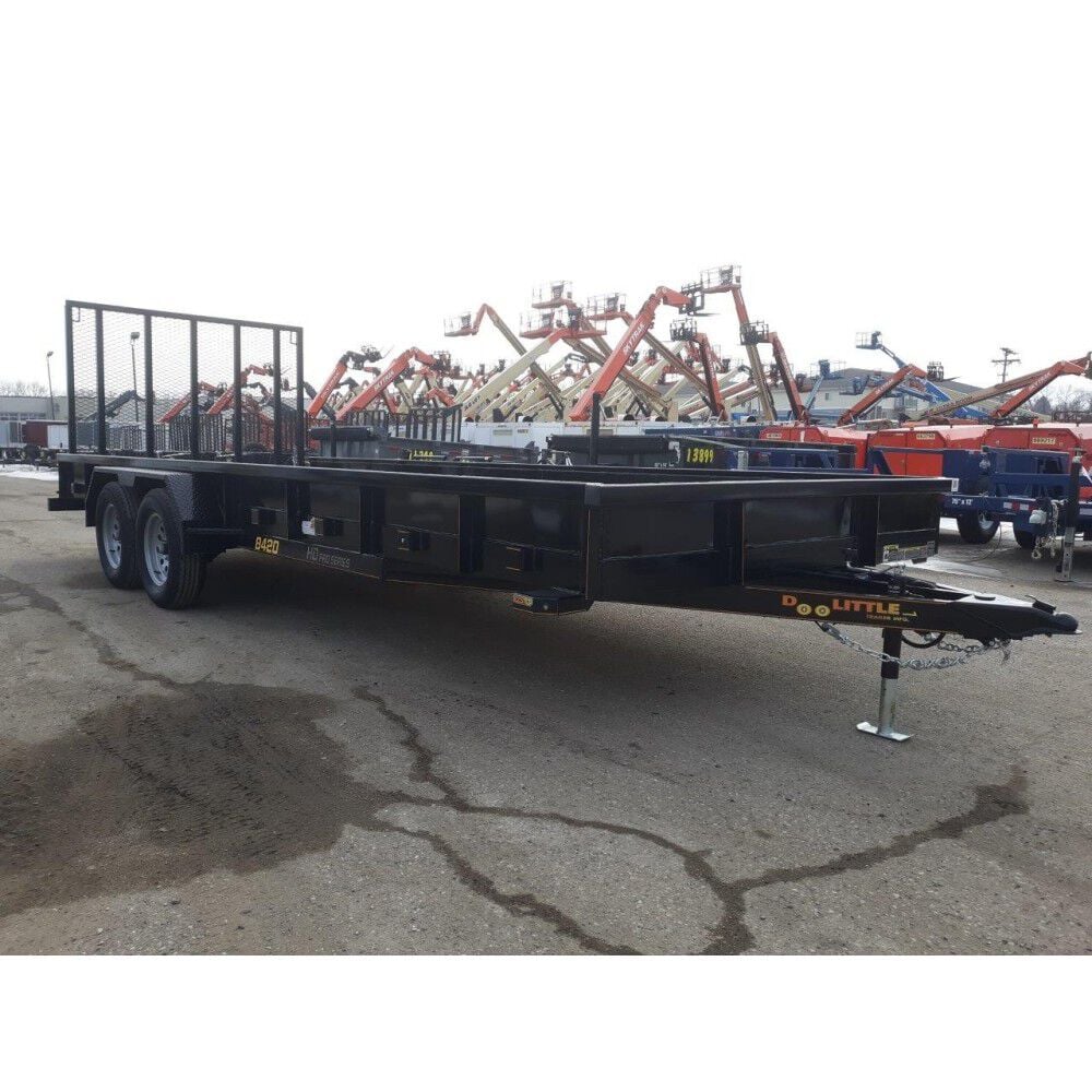 SS8420A235 20 Ft. Bed Length Open Tandem Axle Utility Trailer SS8420A235