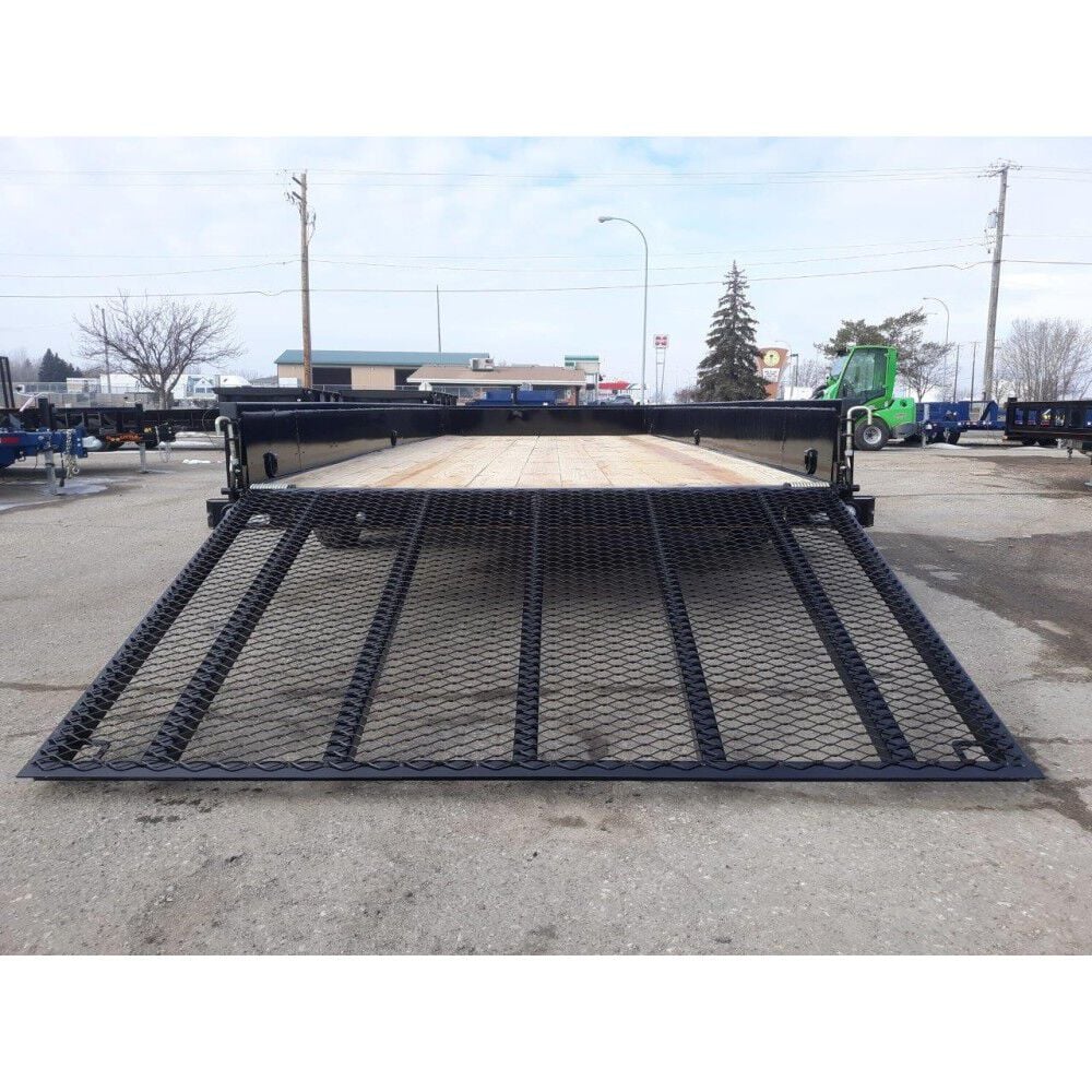 SS8420A235 20 Ft. Bed Length Open Tandem Axle Utility Trailer SS8420A235