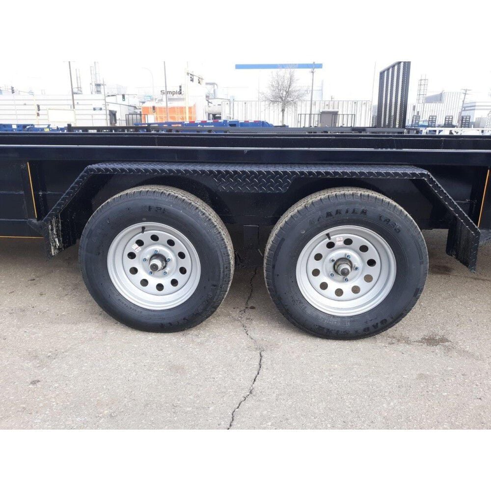 SS8420A235 20 Ft. Bed Length Open Tandem Axle Utility Trailer SS8420A235