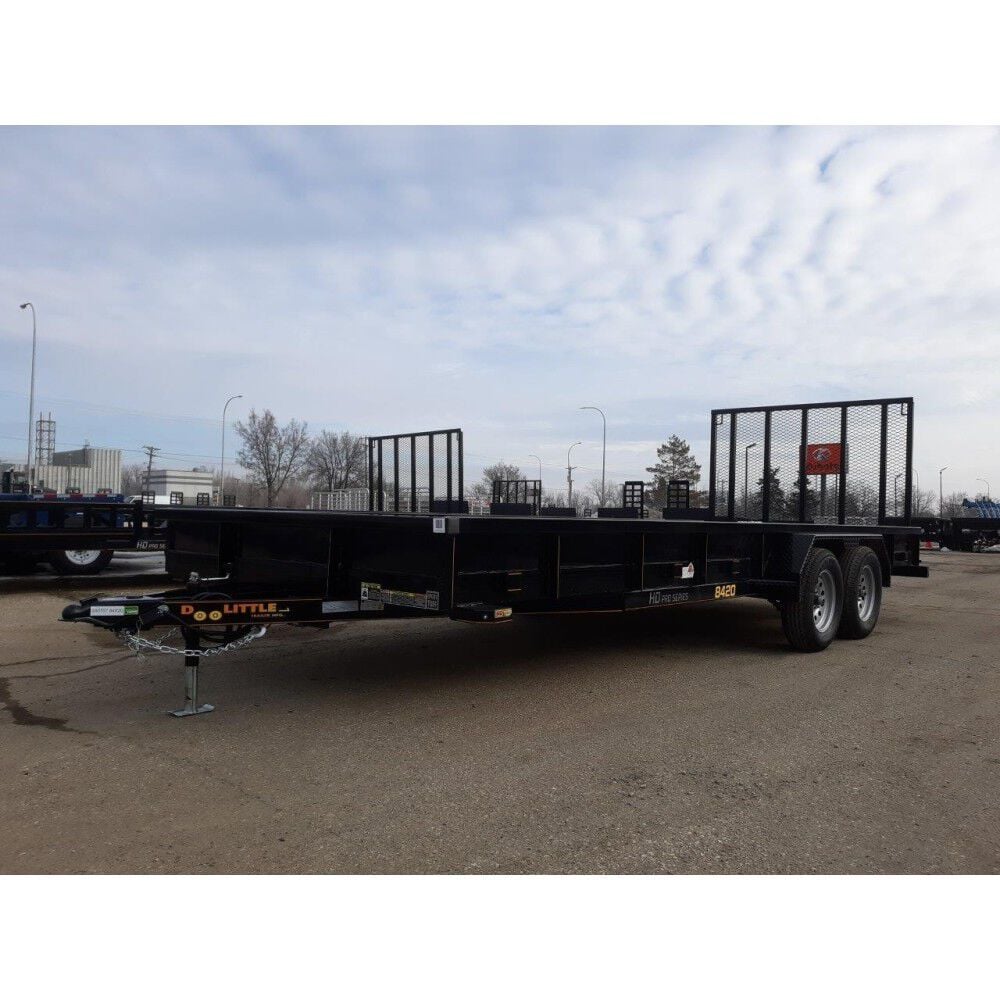 SS8420A235 20 Ft. Bed Length Open Tandem Axle Utility Trailer SS8420A235