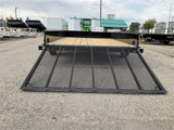 Trailer Mfg Steel Sided Open Utility Trailer 12'x84in Single Axle HD Pro Toolbox SS8412A135