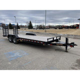 Trailer Mfg XT8222A207 22ft Bed Length Tandem Axle Equipment Trailer XT8222A207