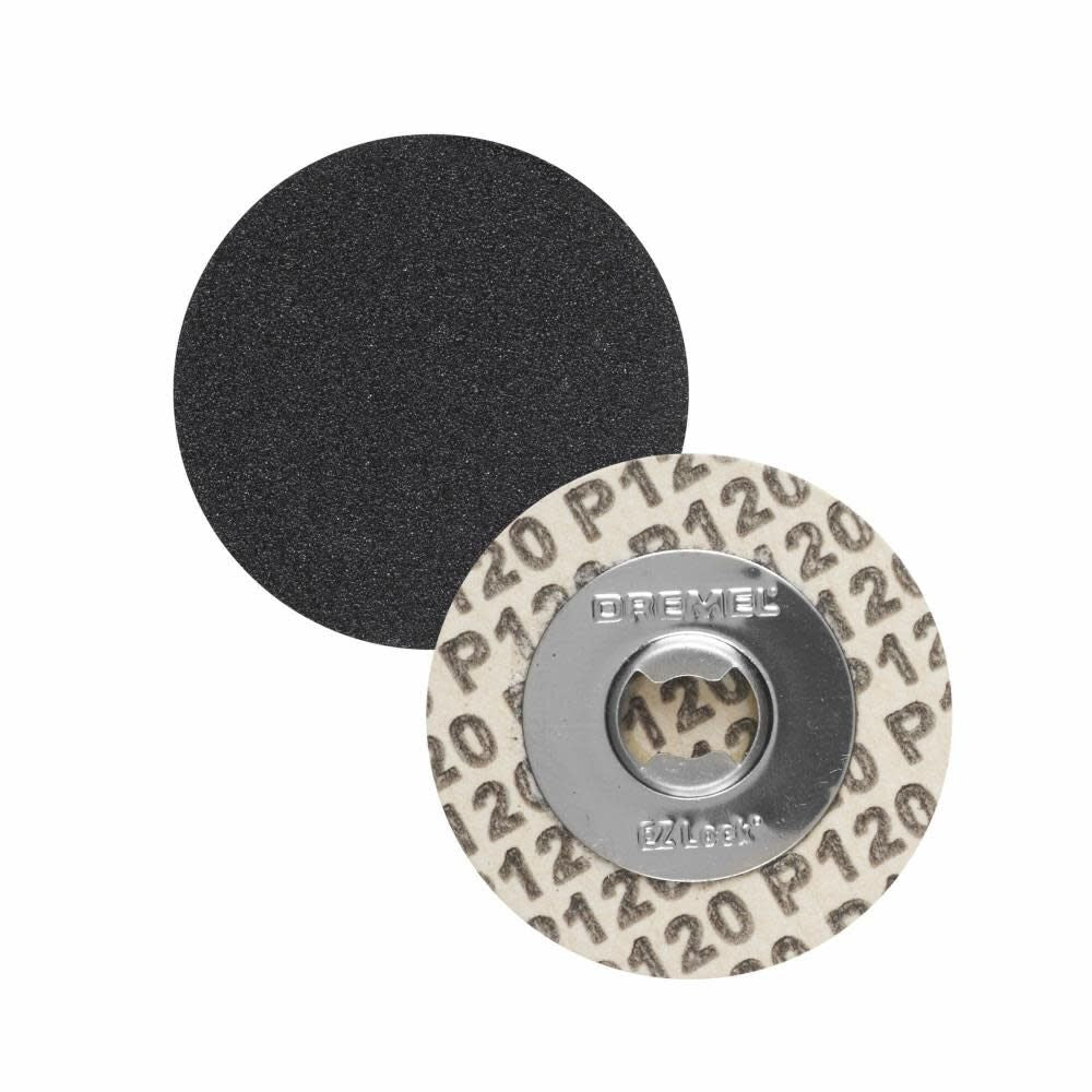 5-pc. 1-1/4 In. 120 Grit EZ Lock Sanding Discs EZ412SA