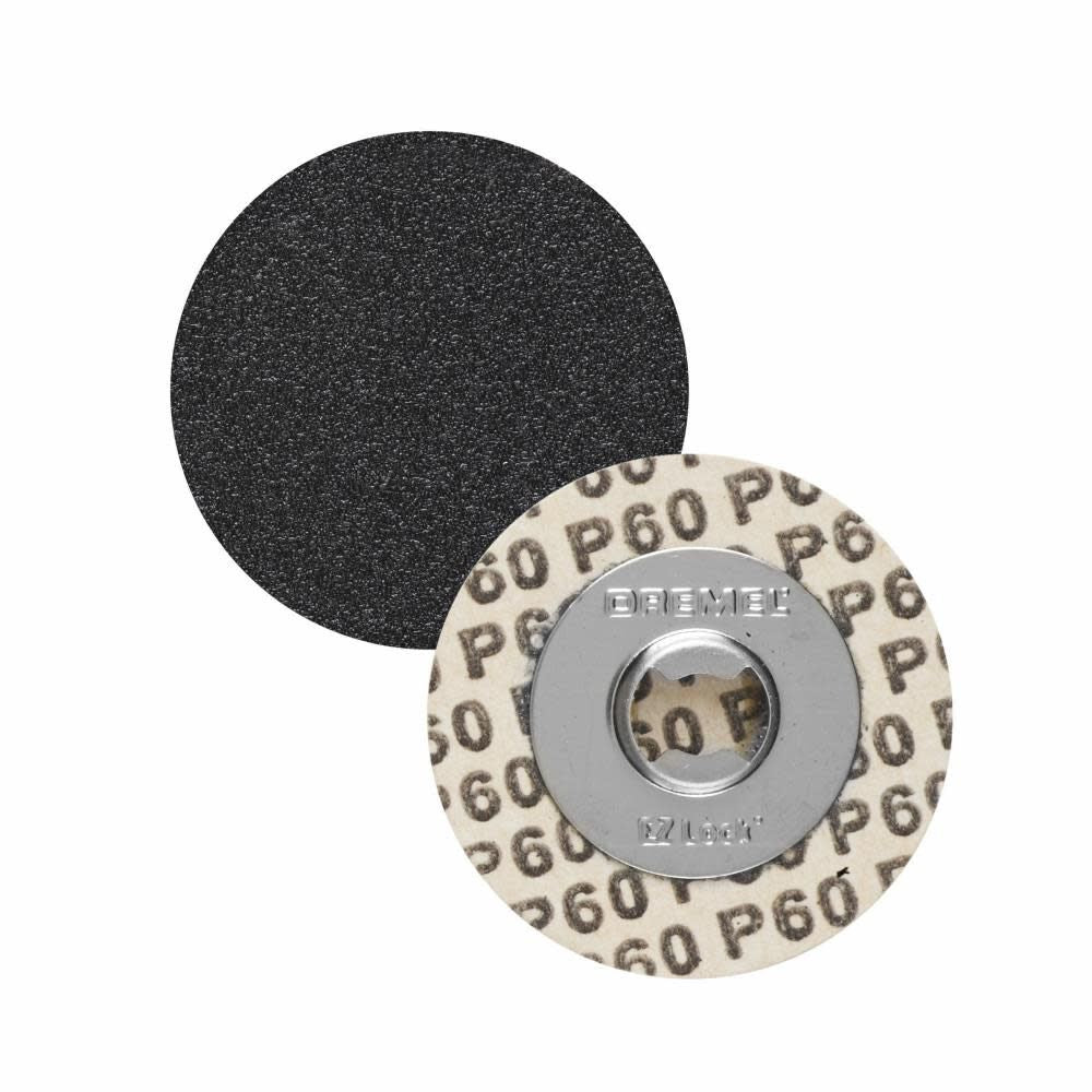 5 pc. 1-1/4 In. 60 Grit EZ Lock Sanding Discs EZ411SA