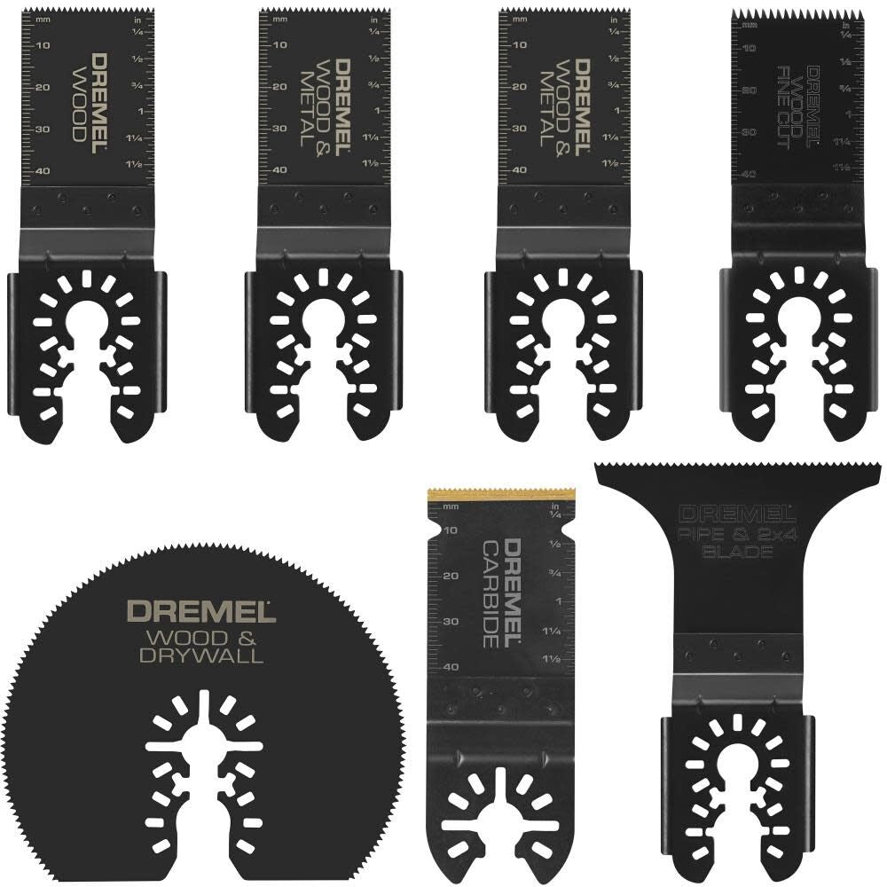 Carbide Dual Interface Oscillating Blades 7pc MM497U