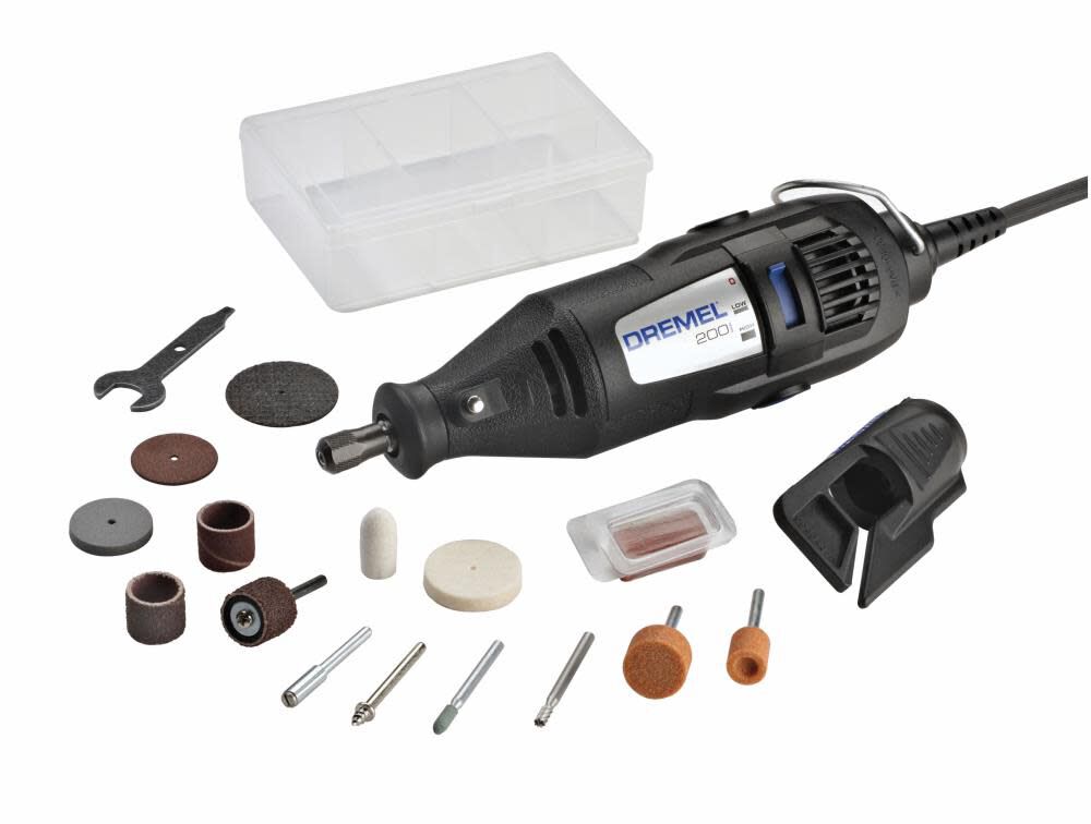 200 2-speed Corded 0.86-Amp Multipurpose Rotary Tool Kit 200-1/15