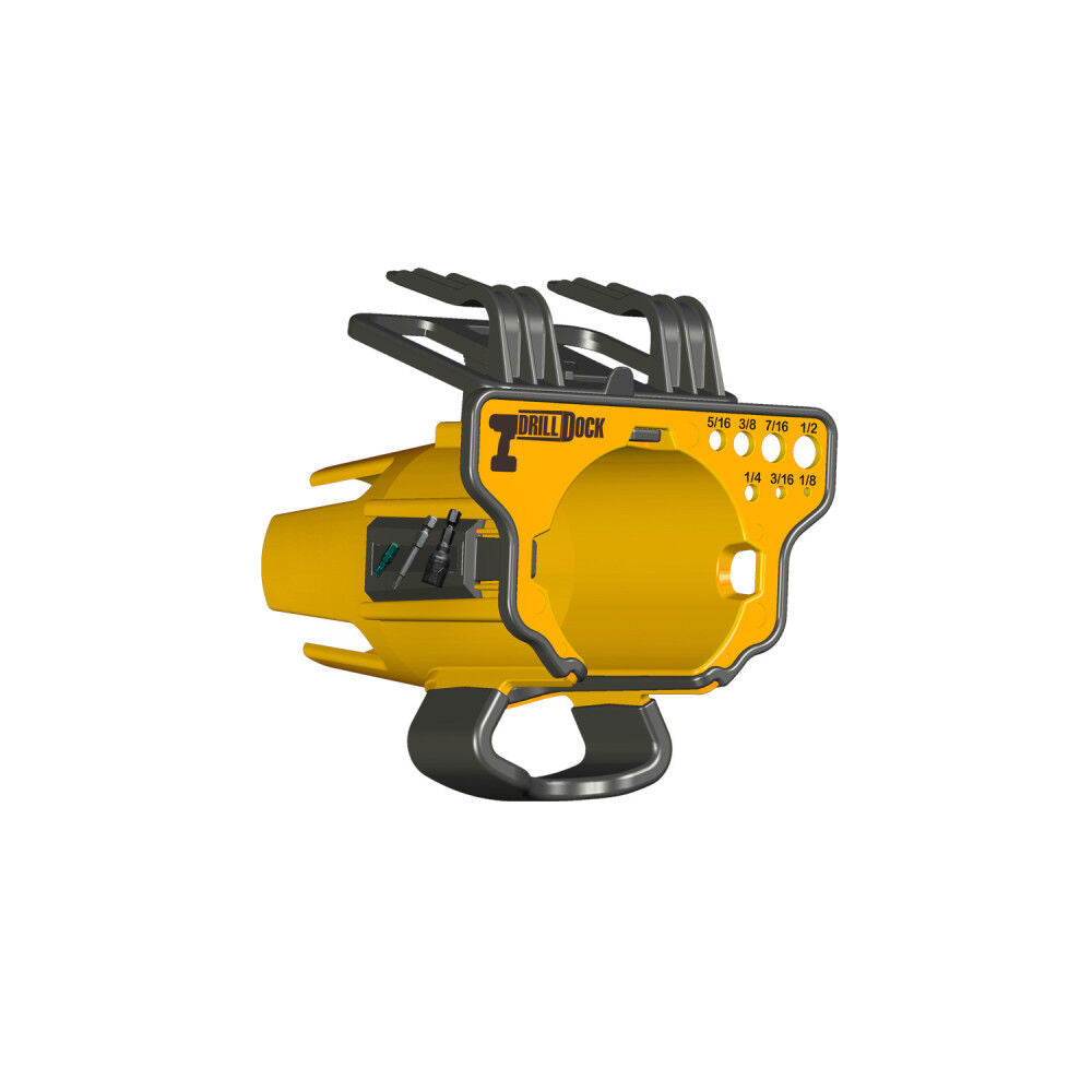 Magnet Drill Dock Yellow Universal Fit Heavy Duty DD-Y-1P-RBD