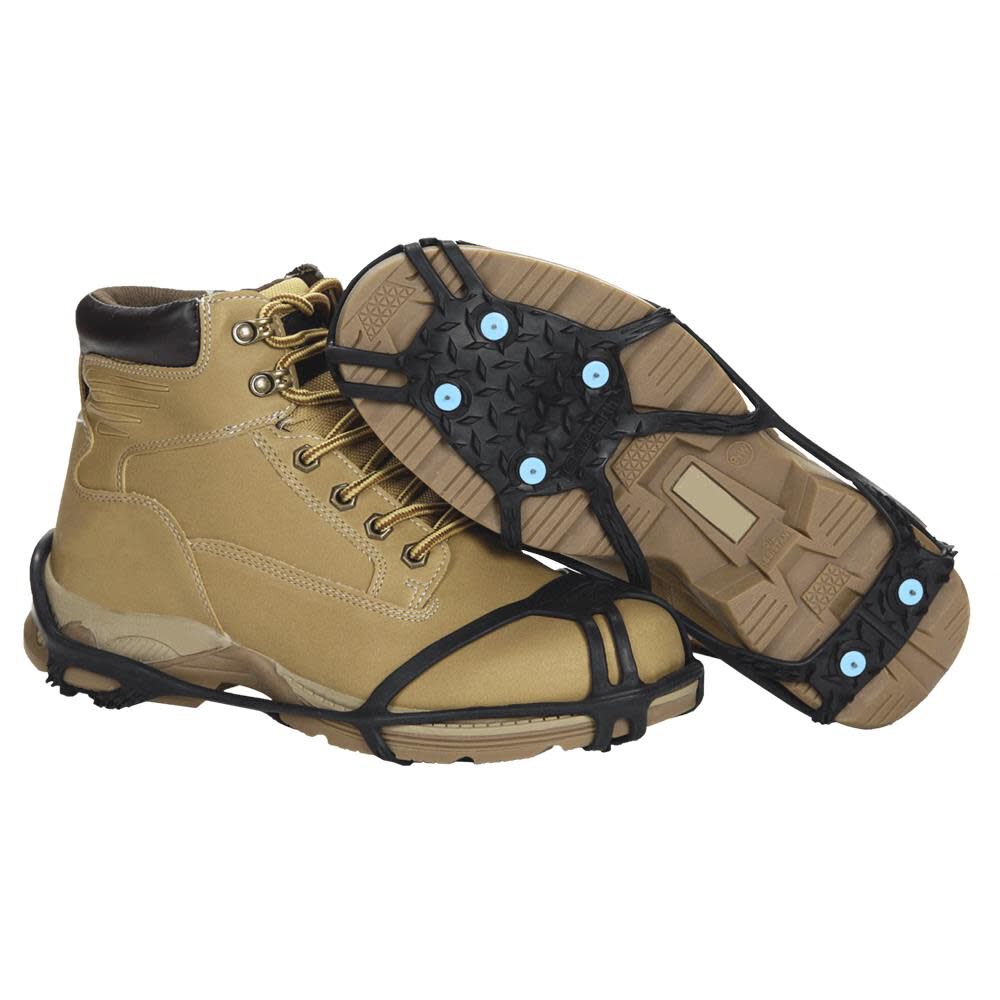 Light Industrial Over Shoe, Slip Resistant Traction Footwear with Grip Carbide Spikes V3550170S290