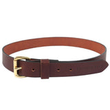 Pack 1.5 In. W x 36 In. Waist Size Brown Leather Belt DP-202-BRN-36