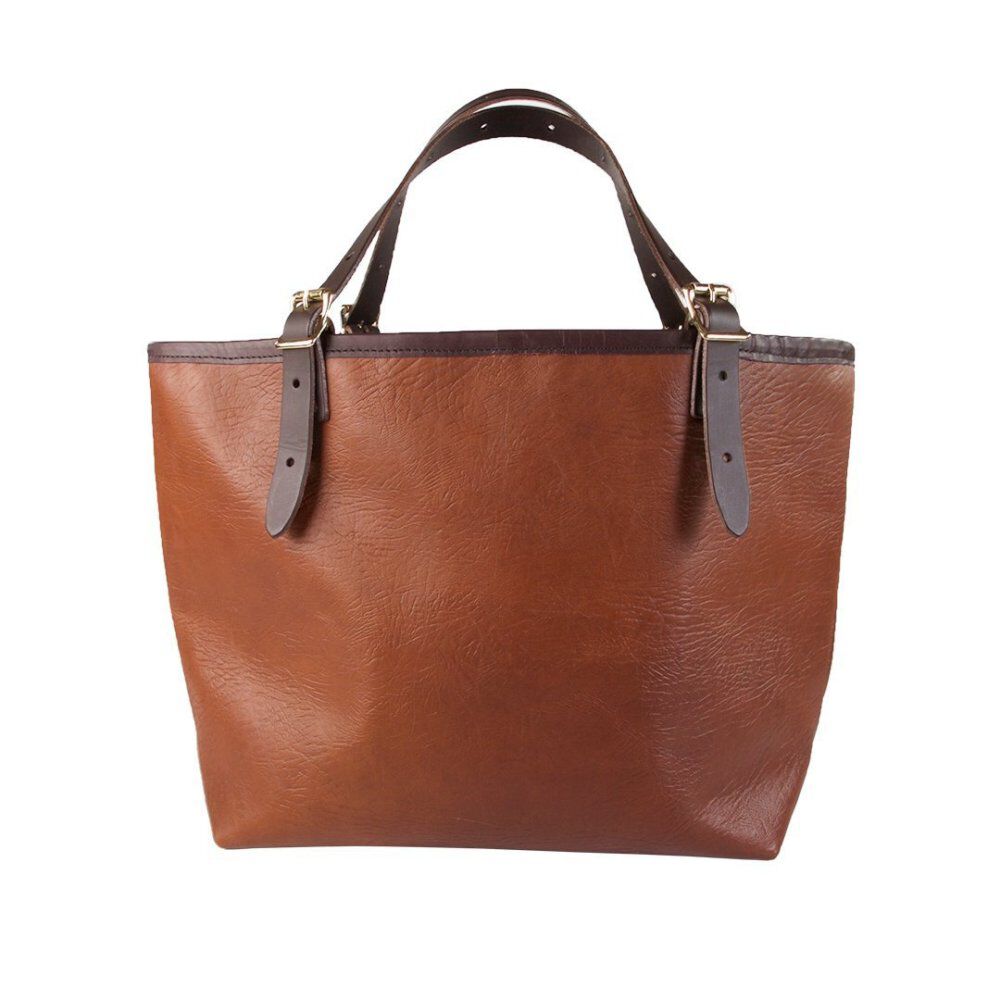 33 Liter Capacity Bison Leather Market Tote LB-130