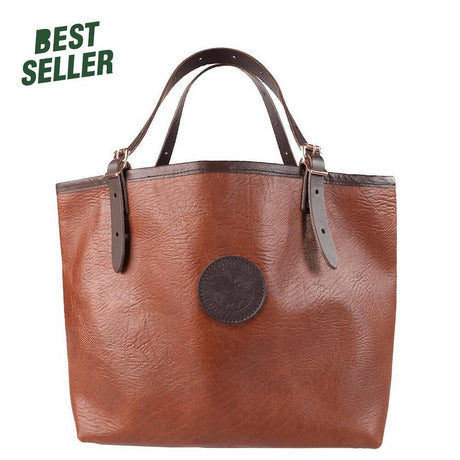 33 Liter Capacity Bison Leather Market Tote LB-130