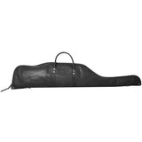 43 In. L Black Pebbled Leather Rifle Case With Scope LP-520-43-BLK