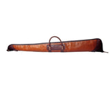 43 In. L Brown Trim Bison Leather Shotgun Case LB-510-43-BRN