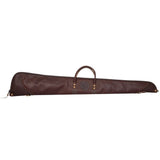 55 In. L Brown Pebbled Leather Shotgun Case Without Scope LP-510-55-BRN