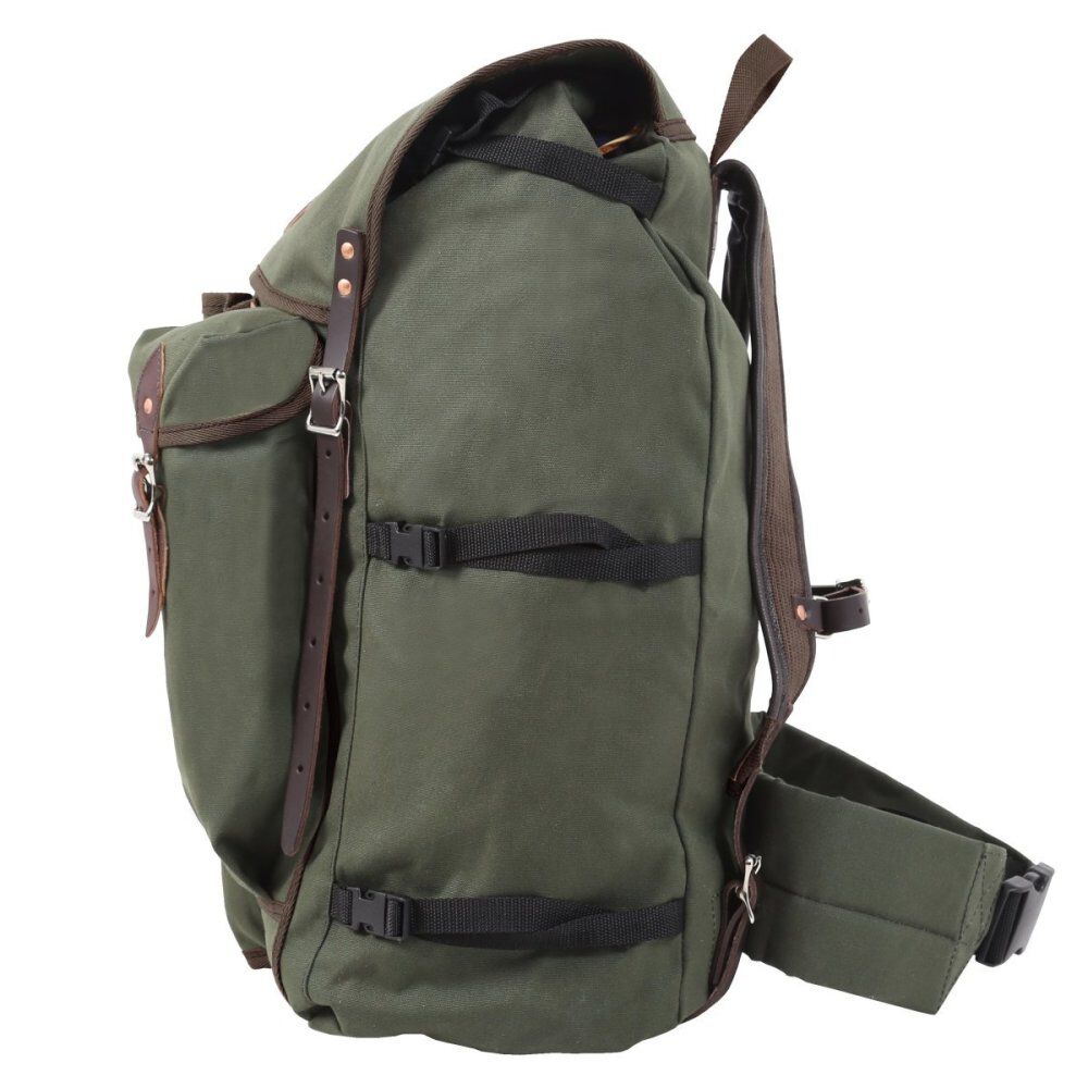 57 Liter Capacity Canvas Bushcrafter Backpack S-150