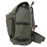 57 Liter Capacity Olive Drab Canvas Bushcrafter Backpack S-150-OD