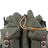 57 Liter Capacity Olive Drab Canvas Bushcrafter Backpack S-150-OD