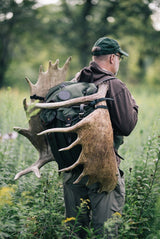 57 Liter Capacity Olive Drab Canvas Bushcrafter Backpack S-150-OD