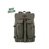 57 Liter Capacity Olive Drab Canvas Bushcrafter Backpack S-150-OD