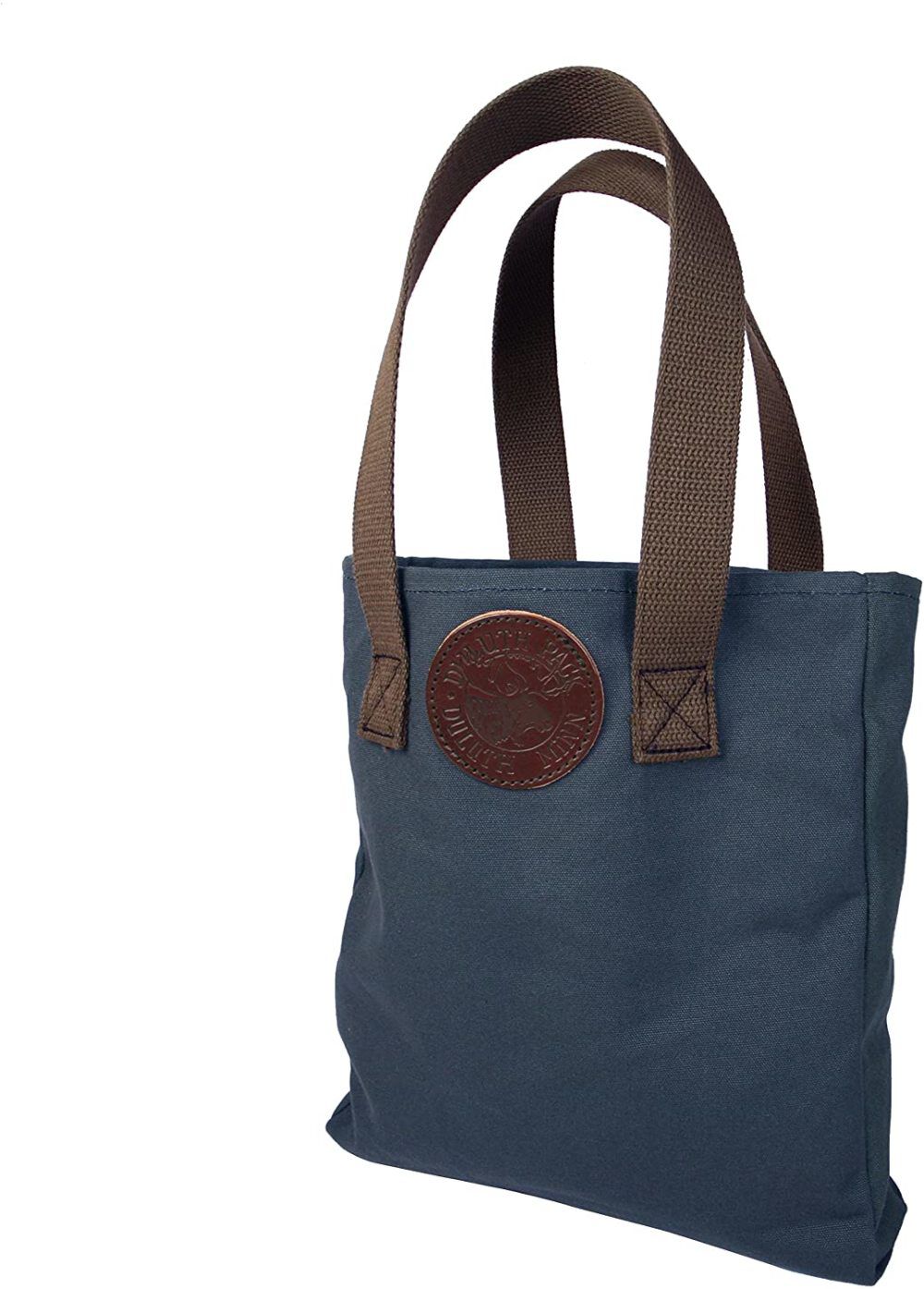 6 Liter Capacity Navy Canvas Box Style Promo Tote H-200-NVY