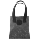 6 Liter Capacity Wax Gray Canvas Box Style Promo Tote H-200-WAX-GRY