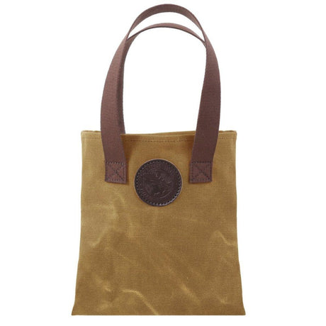 6 Liter Capacity Wax Khaki Canvas Box Style Promo Tote H-200-WAX-KHK