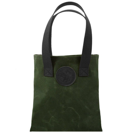 6 Liter Capacity Wax Olive Drab Canvas Box Style Promo Tote H-200-WAX-OD